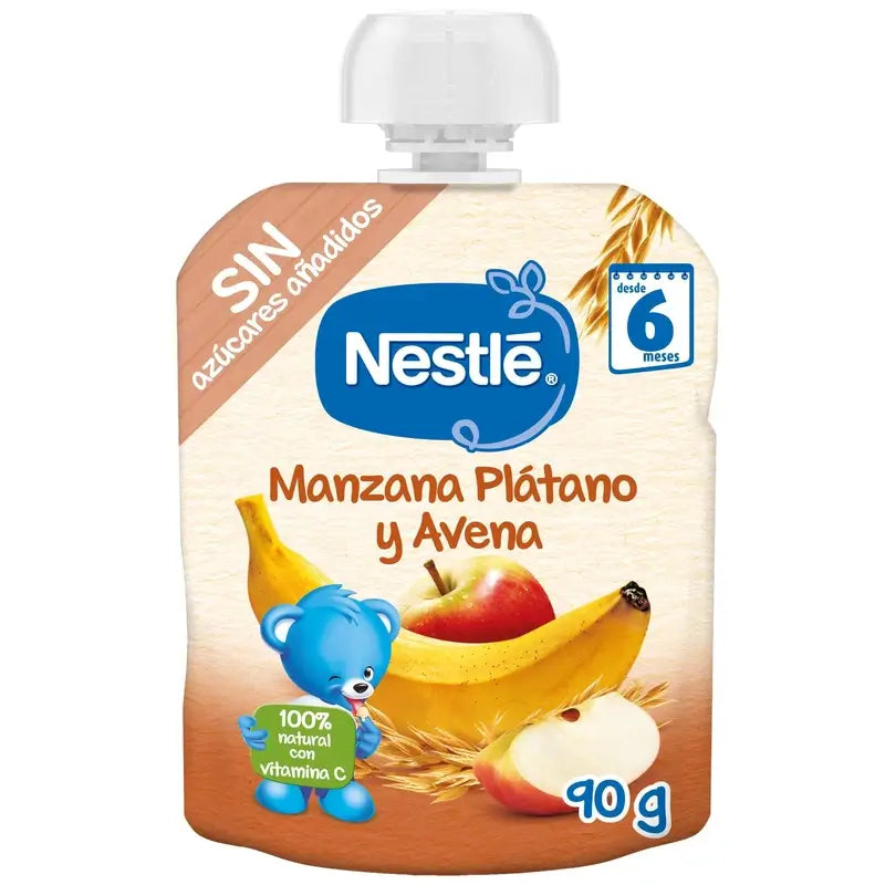 Nestlé Sachet Apple, Banana & Oatmeal, 90g