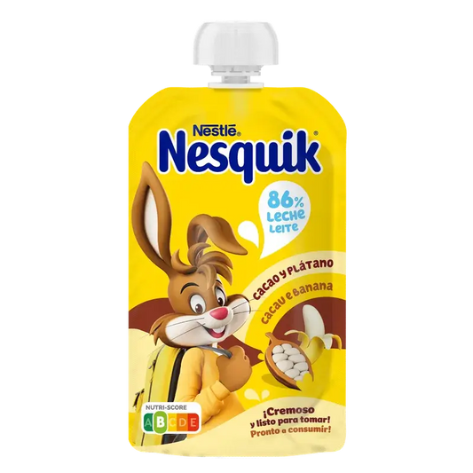 Nestlé Nesquik Cocoa and Banana, 8 x 110g