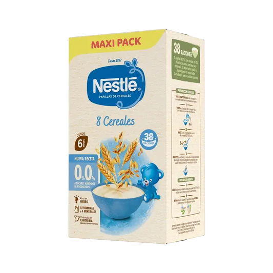 Nestlé 8-Grain Baby Porridge 0%, 570g