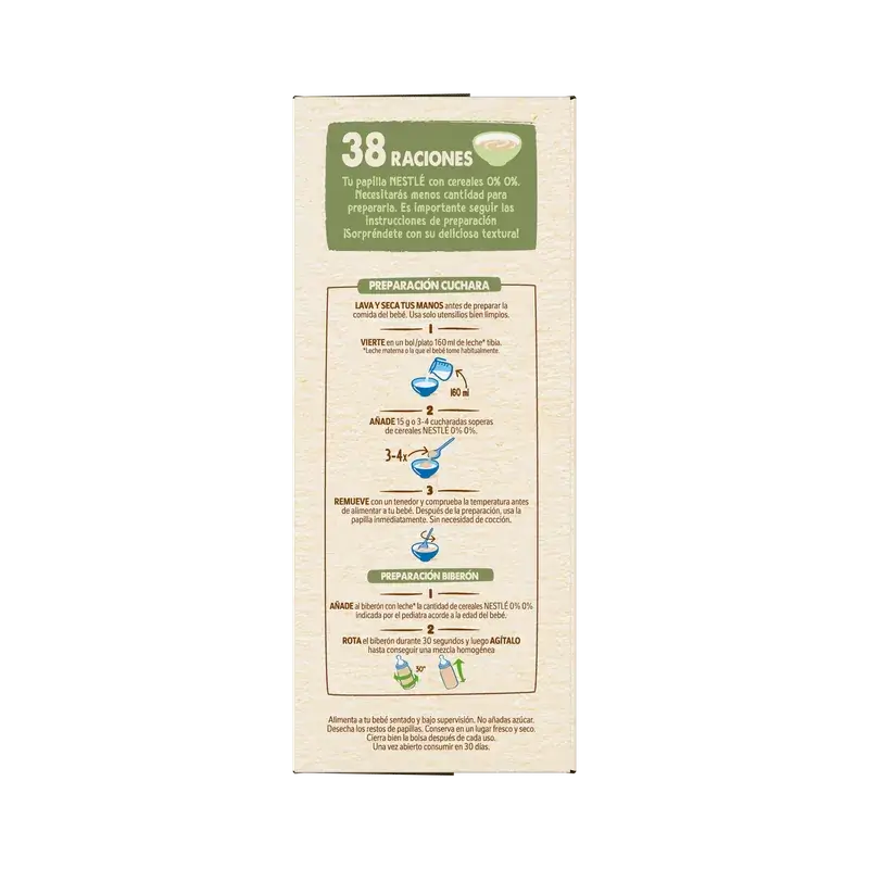 Nestlé 8-Grain Baby Porridge 0%, 570g
