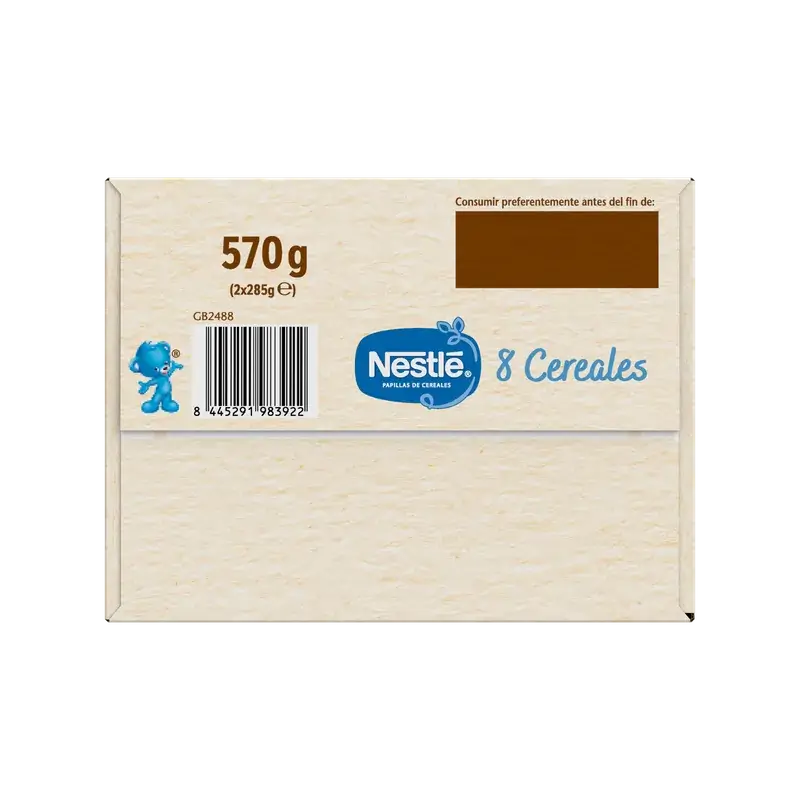 Nestlé 8-Grain Baby Porridge 0%, 570g