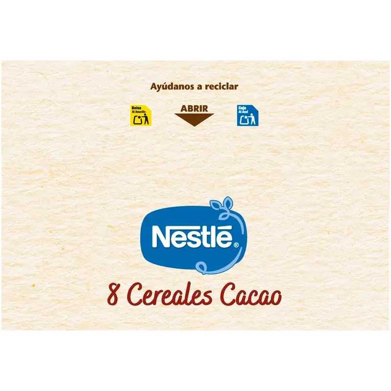 Nestlé 8-Grain Baby Porridge, 0% Cocoa, 330g