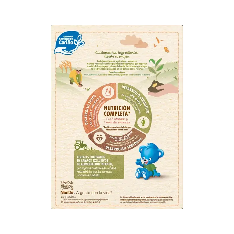 Nestlé 8-Grain Baby Porridge 0% Fruit, 330g