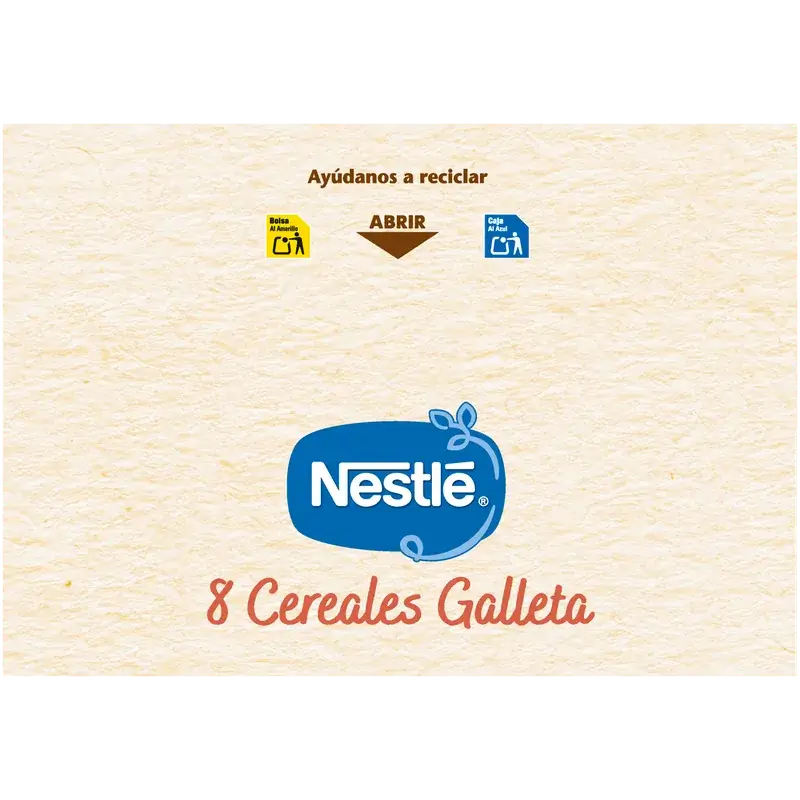 Nestlé 8-Grain Baby Porridge 0% Biscuit, 330g