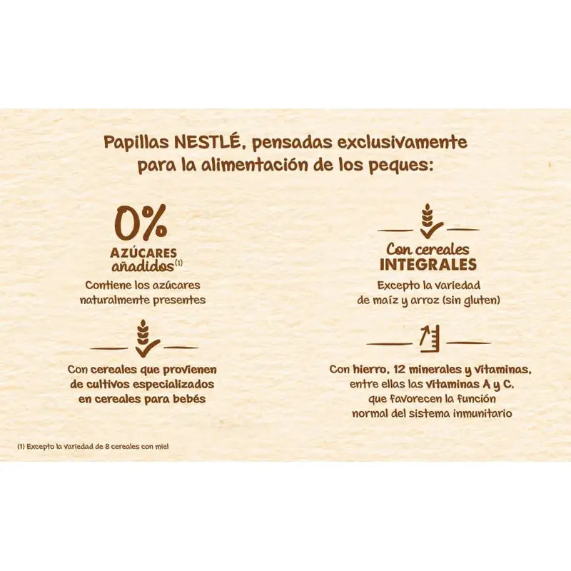 NESTLÉ Papilla 8 Cereals with Maria Cookie 950g