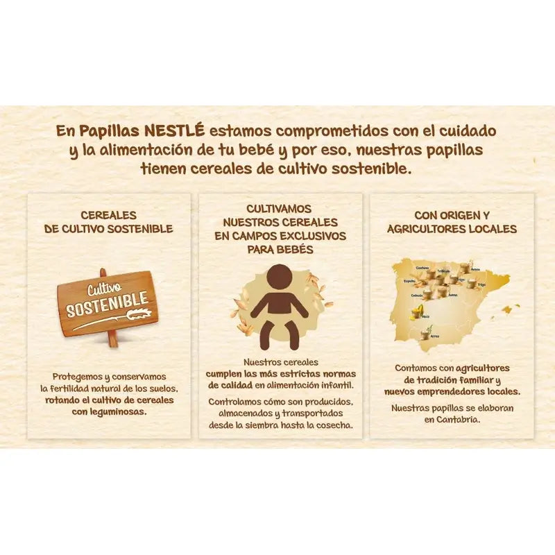 NESTLÉ Papilla 8 Cereals with Maria Cookie 950g