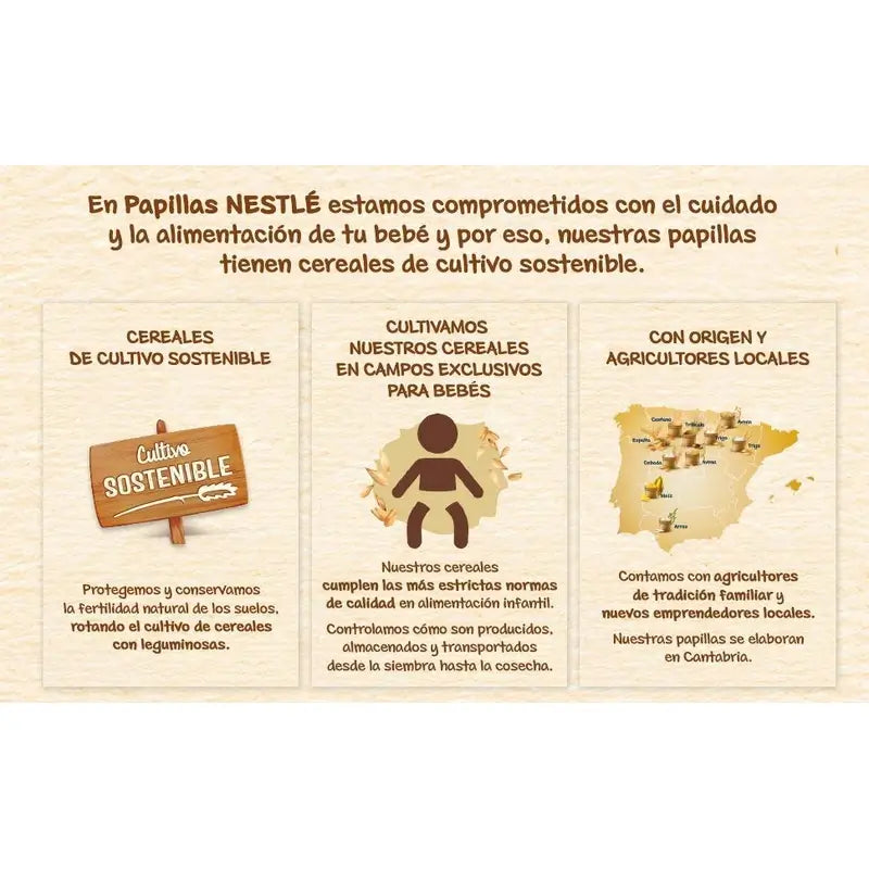 NESTLÉ Papilla 8 Cereals with Honey, 950g