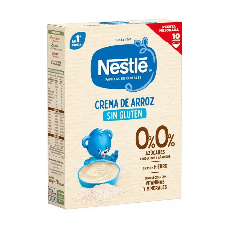 Nestlé Papilla Gluten Free Corn & Rice, 180 g