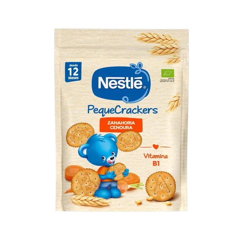 Nestlé PequeCrackers Carrot, 100g
