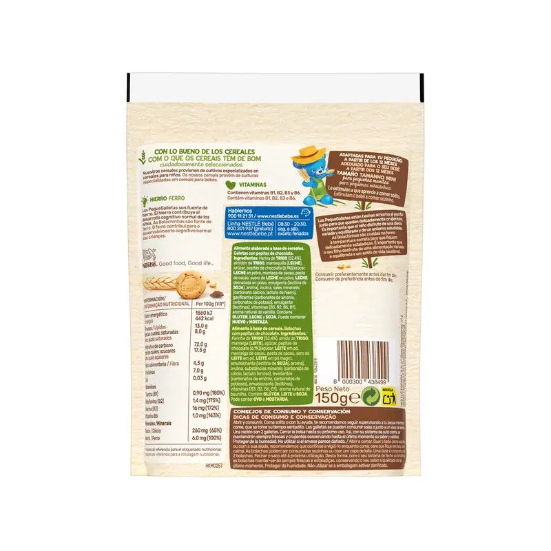 Nestlé PequeGalletas Chocolate, 150g