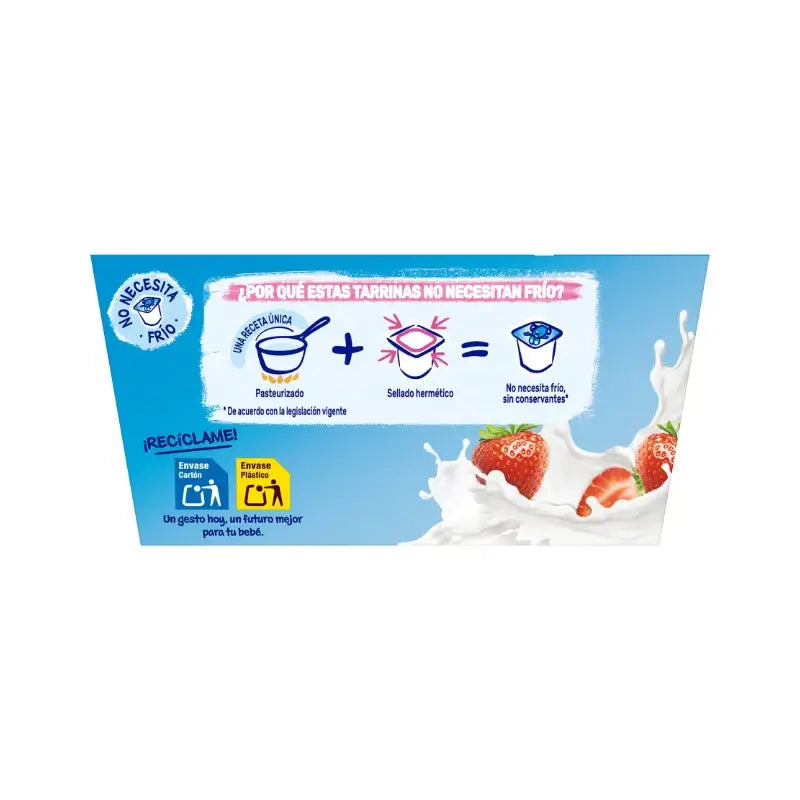 Nestlé Yogolino Strawberry, 4X100 g