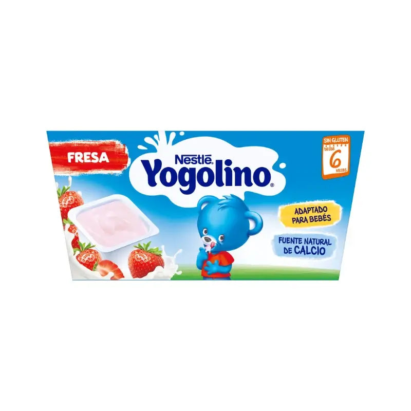 Nestlé Yogolino Strawberry, 4X100 g