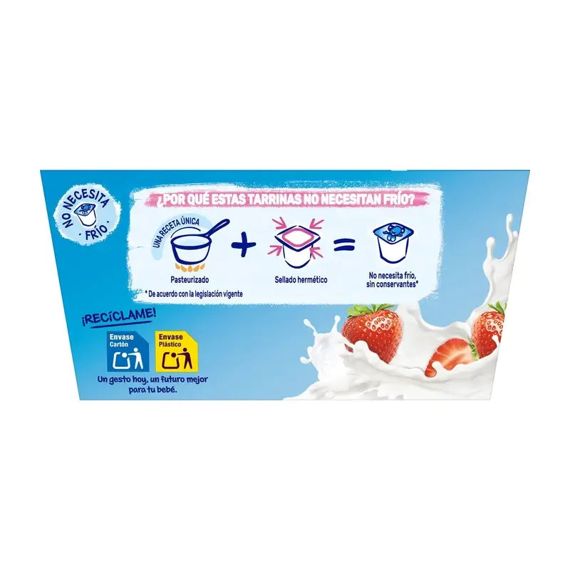 Nestlé Yogolino Strawberry, 4X100 g