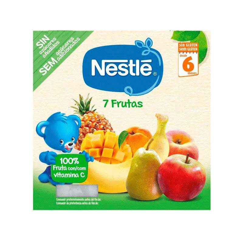 Nestlé Puree 7 Fruit Portion, 4X100g