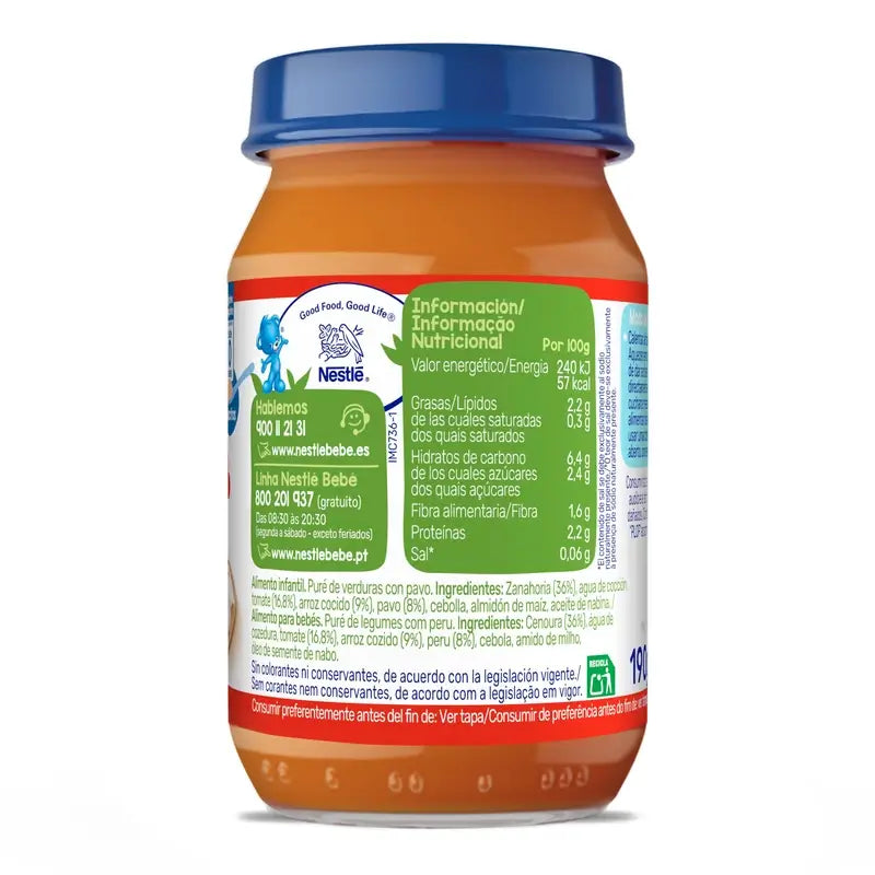 Nestlé Rice & Tomato & Turkey Rice Pudding , 190g