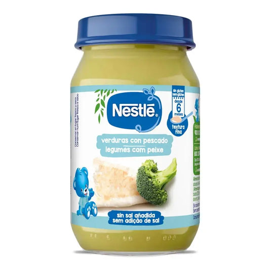 Nestlé Savoury Vegetable Fish Jars , 190g