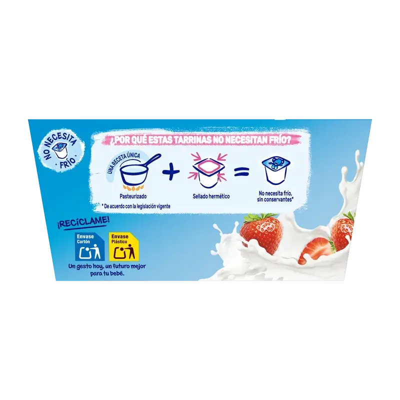 Yogolino Strawberry, 4 x 100 g