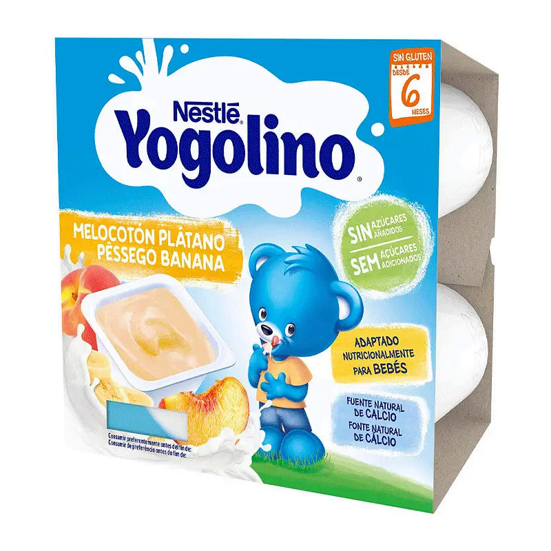 Nestlé Yogolino Unsweetened Mango, 4X100g