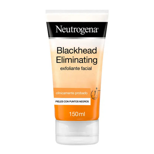Neutrogena Blackhead Eliminating Facial Scrub with Purifying Salicylic Acid, Eliminates Blackheads, 150ml