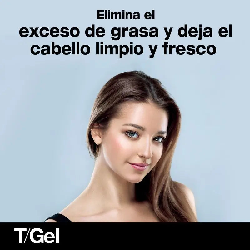 Neutrogena T/Gel Anti-Dandruff Shampoo for Oily Hair, 2 x 250 ml