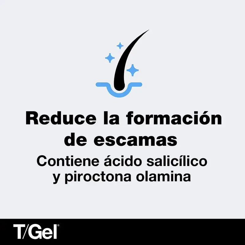 Neutrogena T/Gel Anti-Dandruff Shampoo for Oily Hair, 2 x 250 ml