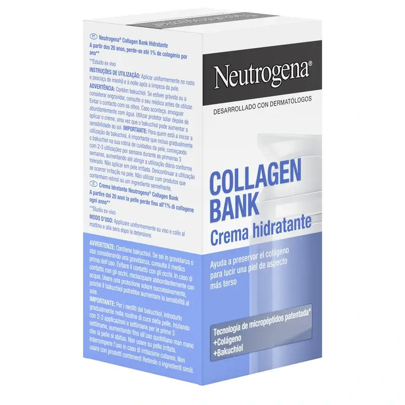 Neutrogena Collagen Bank Moisturising Face Cream , 50 ml