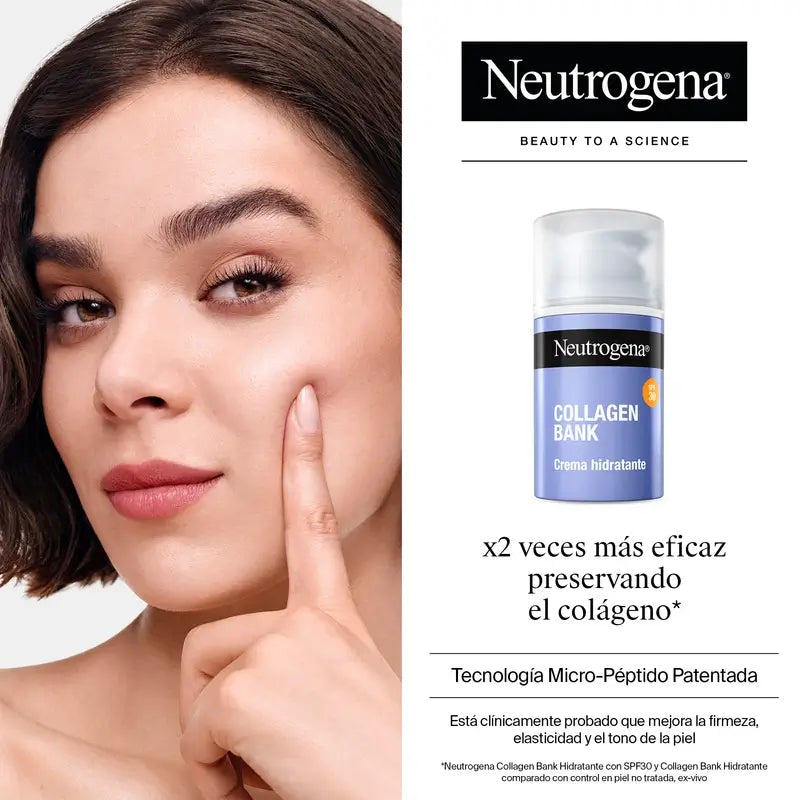 Neutrogena Collagen Bank Moisturising Face Cream Spf30, 50 ml