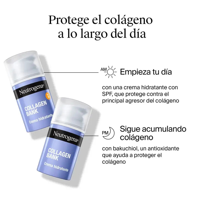 Neutrogena Collagen Bank Moisturising Face Cream Spf30, 50 ml