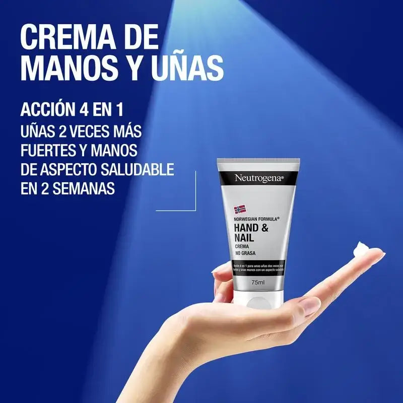 Neutrogena Hand & Nail Cream, Repair & Strengthening, 2X75 Ml