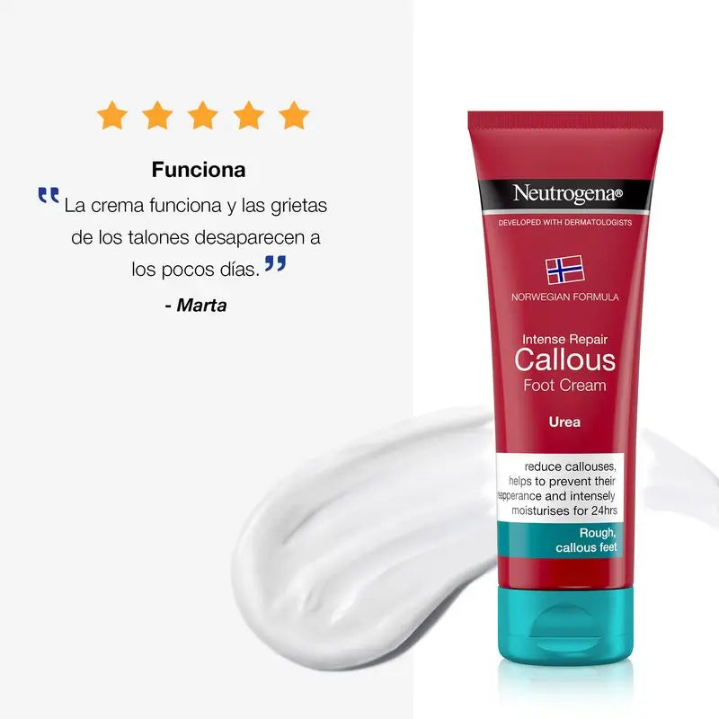 Neutrogena Neutrogena Intense Repair Smoothing Foot Cream Hardness, 50 ml
