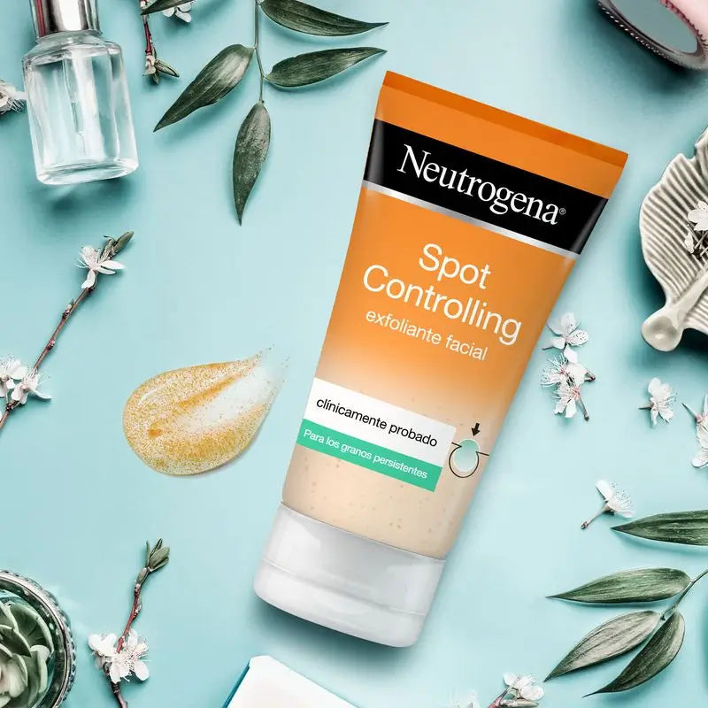 Neutrogena Spot Controlling Facial Exfoliating Scrub, 150 ml