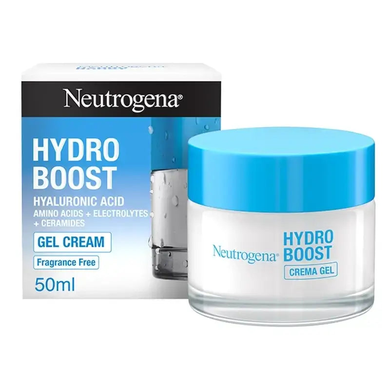 Neutrogena Hydro Boost Moisturising Face Gel Cream, 2X50 Ml