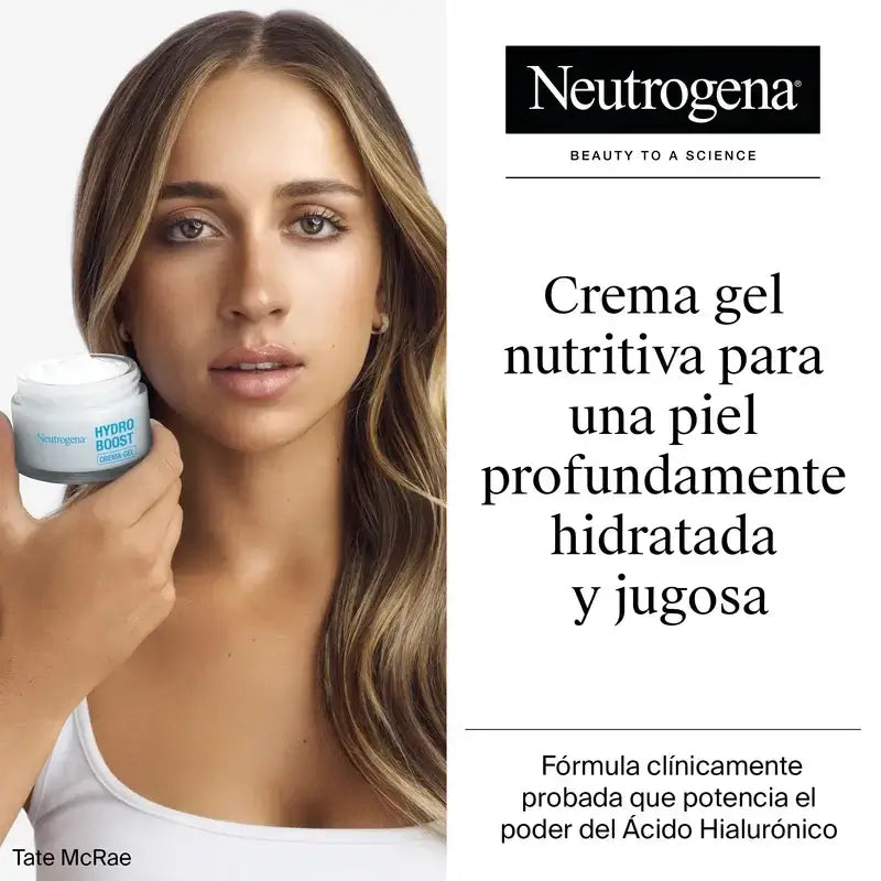 Neutrogena Hydro Boost Moisturising Face Gel Cream, 2X50 Ml