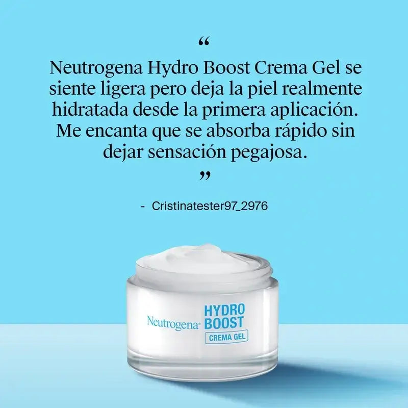 Neutrogena Hydro Boost Moisturising Face Gel Cream, 2X50 Ml