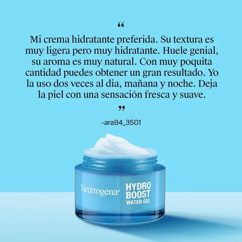 Neutrogena Hydro Boost Water Gel Facial Moisturising Cream, 2X50 Ml