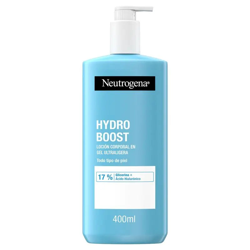 Neutrogena Hydro Boost Ultra Light Gel Body Moisturiser, 400ml