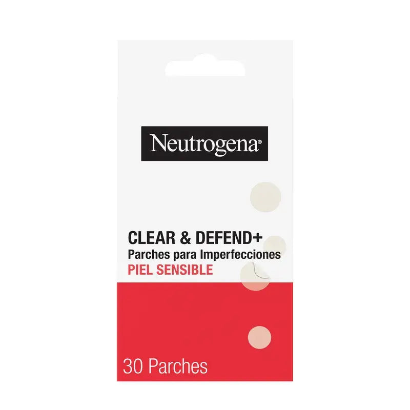 Neutrogena Clear & Defend+ Hydrocolloid Anti Acne Pimples Patches 30