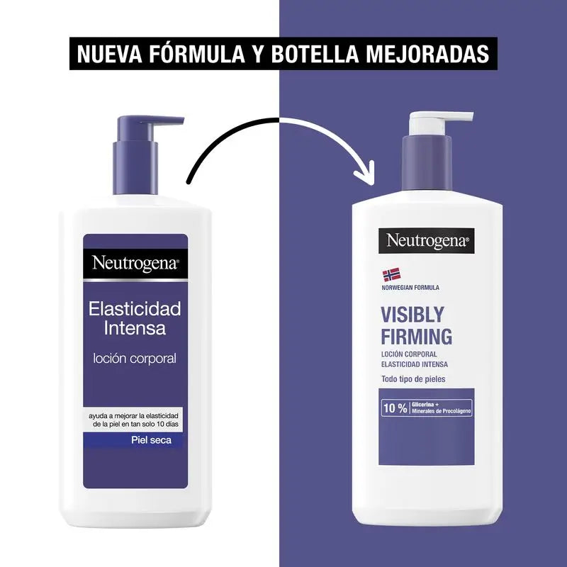 Neutrogena Firming Body Moisturiser Pack, 2x750 ml