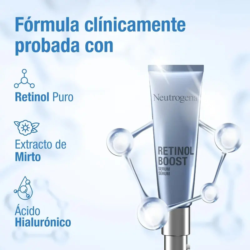 Neutrogena Retinol Boost Anti-Wrinkle Face Serum, 2X15 Ml