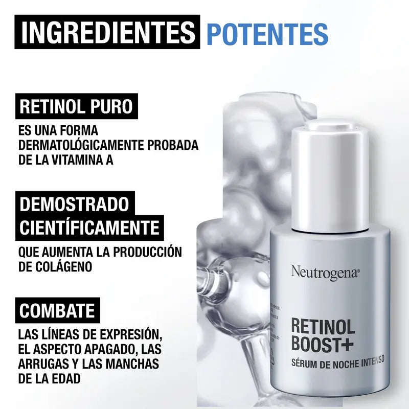 Neutrogena Retinol Boost Intense Anti-Wrinkle Face Serum 0,23% Retinol, 2X30 Ml