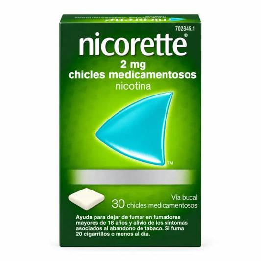 Nicorette 2 mg 30 Chewing gum