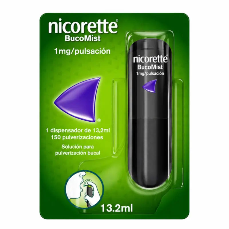 Nicorette® BucoMist 1 mg/pulsation mouth spray solution