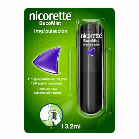 Nicorette® BucoMist 1 mg/pulsation mouth spray solution