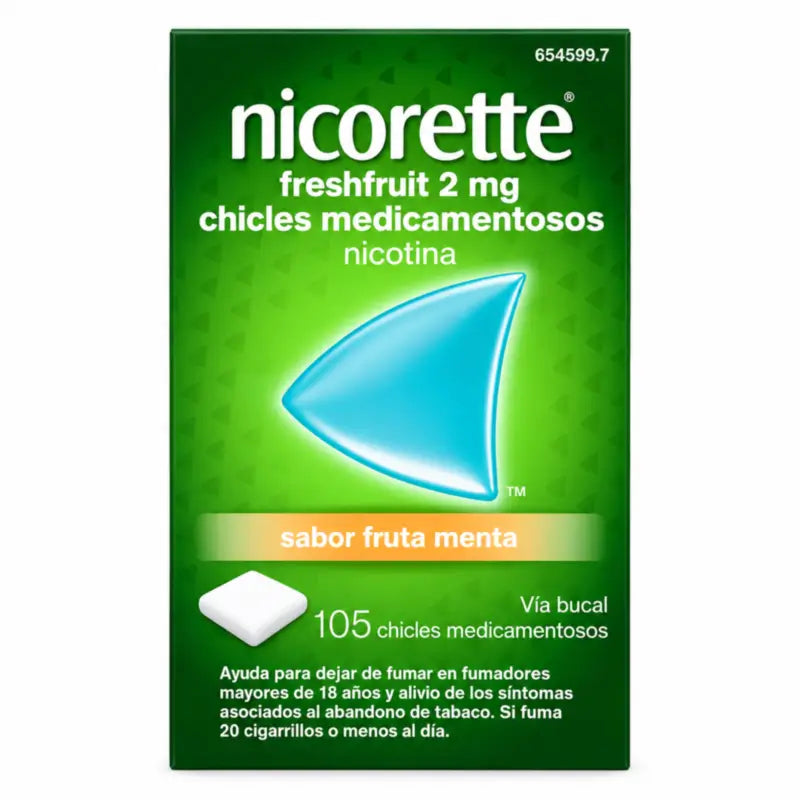 Nicorette Freshfruit 2 mg 105 Chewing gum