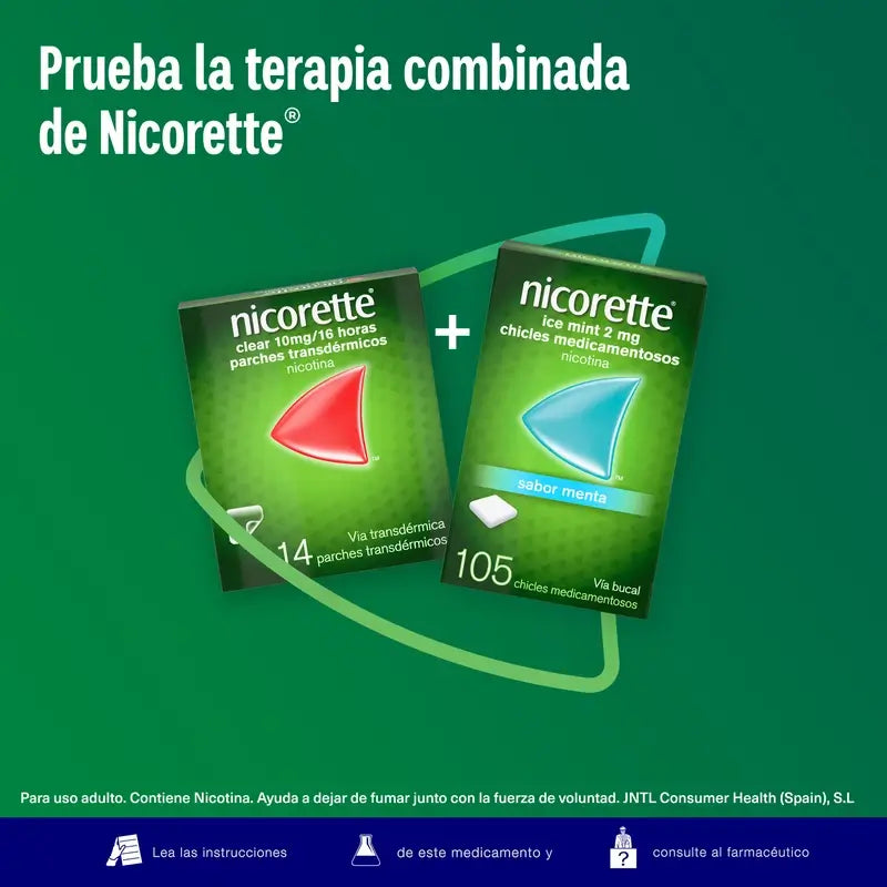 Nicorette Ice Mint 2 mg 105 Chewing gum