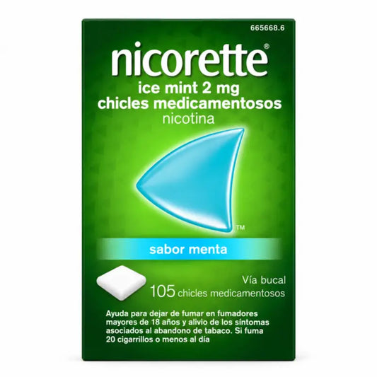 Nicorette Ice Mint 2 mg 105 Chewing gum