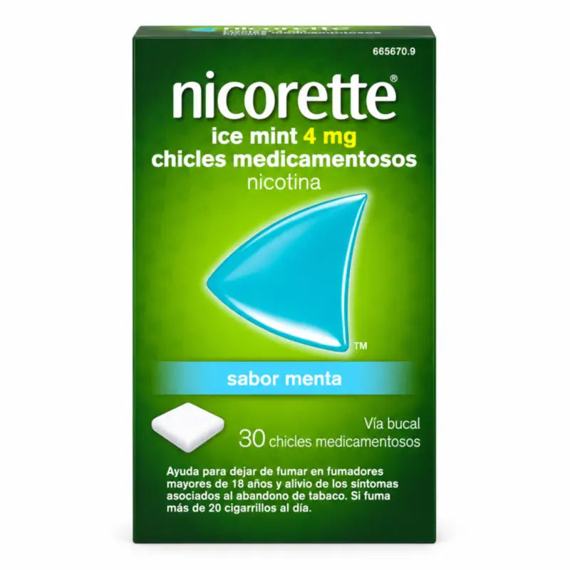 Nicorette Ice Mint 4 mg 30 chewing gums