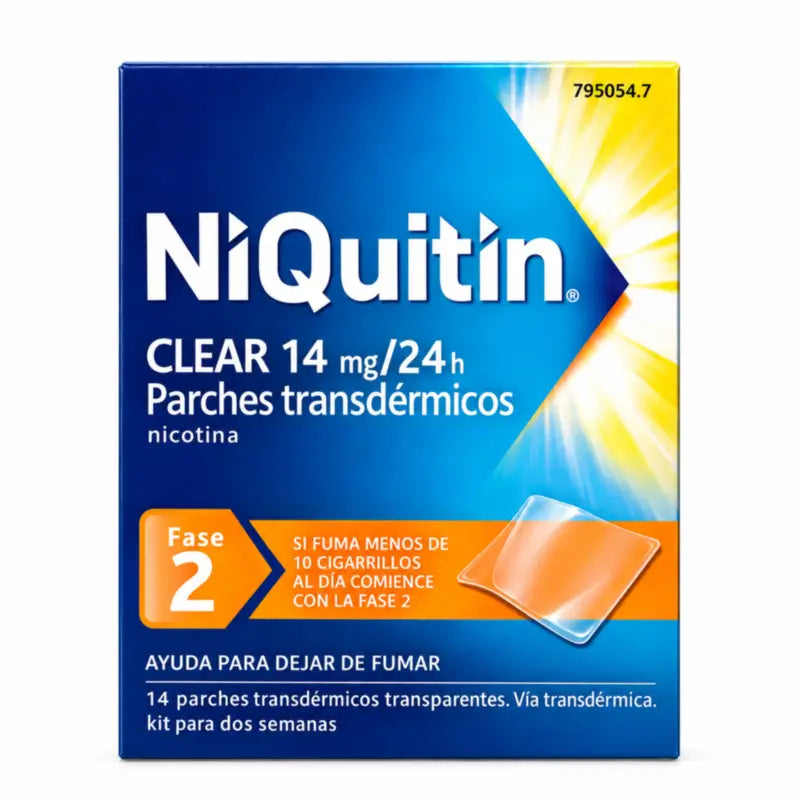 Niquitin Clear 14 mg, 14 Transdermal Patches