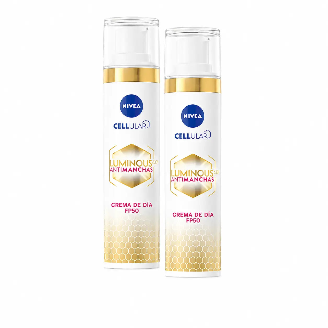 NIVEA Cellular Luminous630 Anti-Blemish Day Cream Fp50, Pack 2
