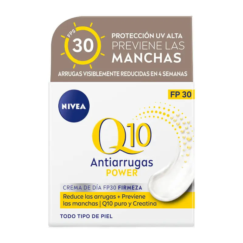 NIVEA Q10 Power Anti-Wrinkle Day Cream Fp30, 50 ml